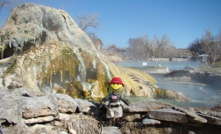 Mineral Pool at Thermopolis WY Fountain of Youth RV Park 