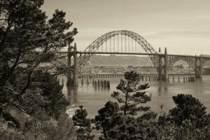 100. Yaquina Bay Bridge