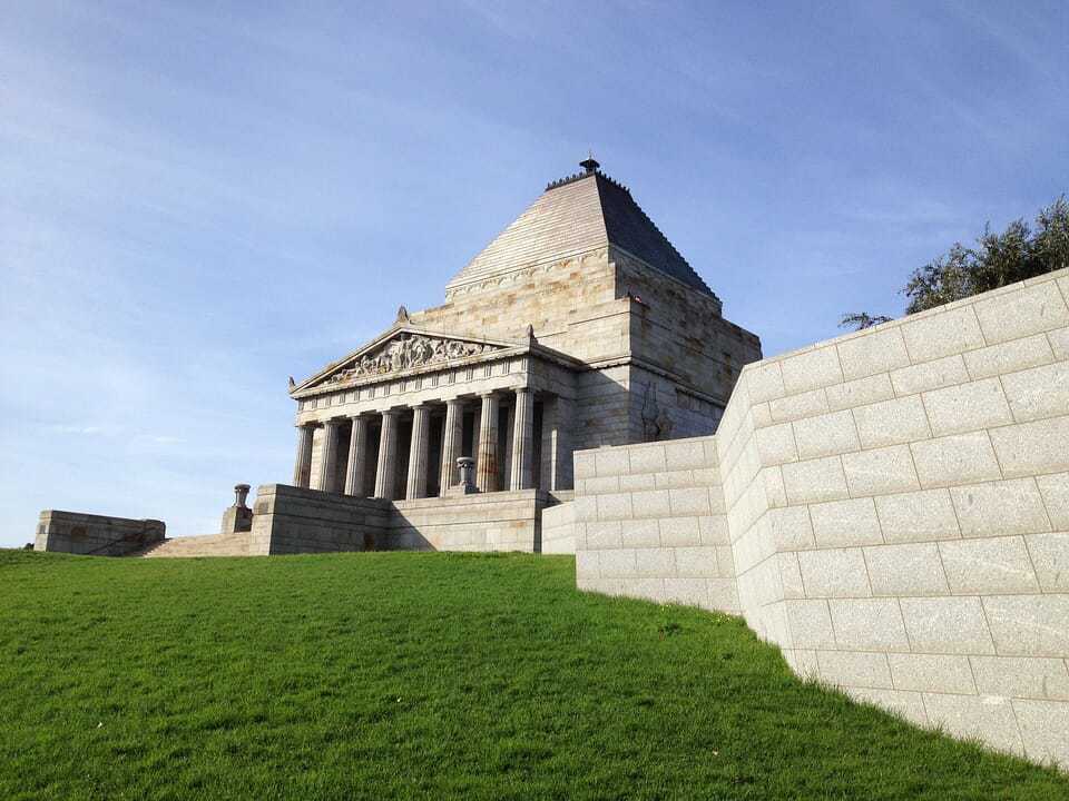 10. Shrine of remembrance