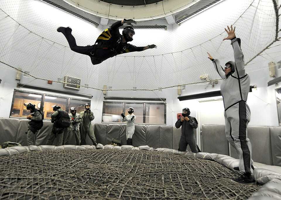 85. Indoor Skydiving