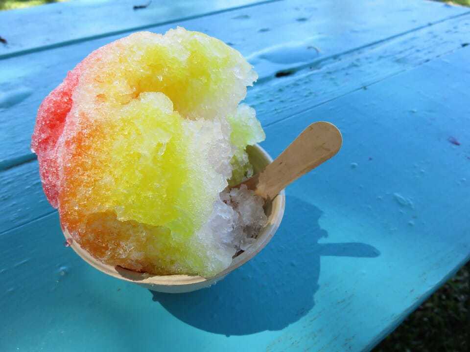 70. Try some shave ice