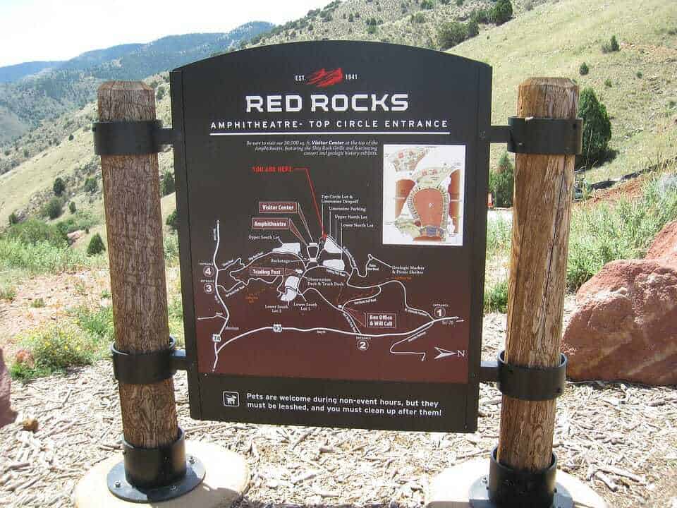 17. red Rocks amphitheatre