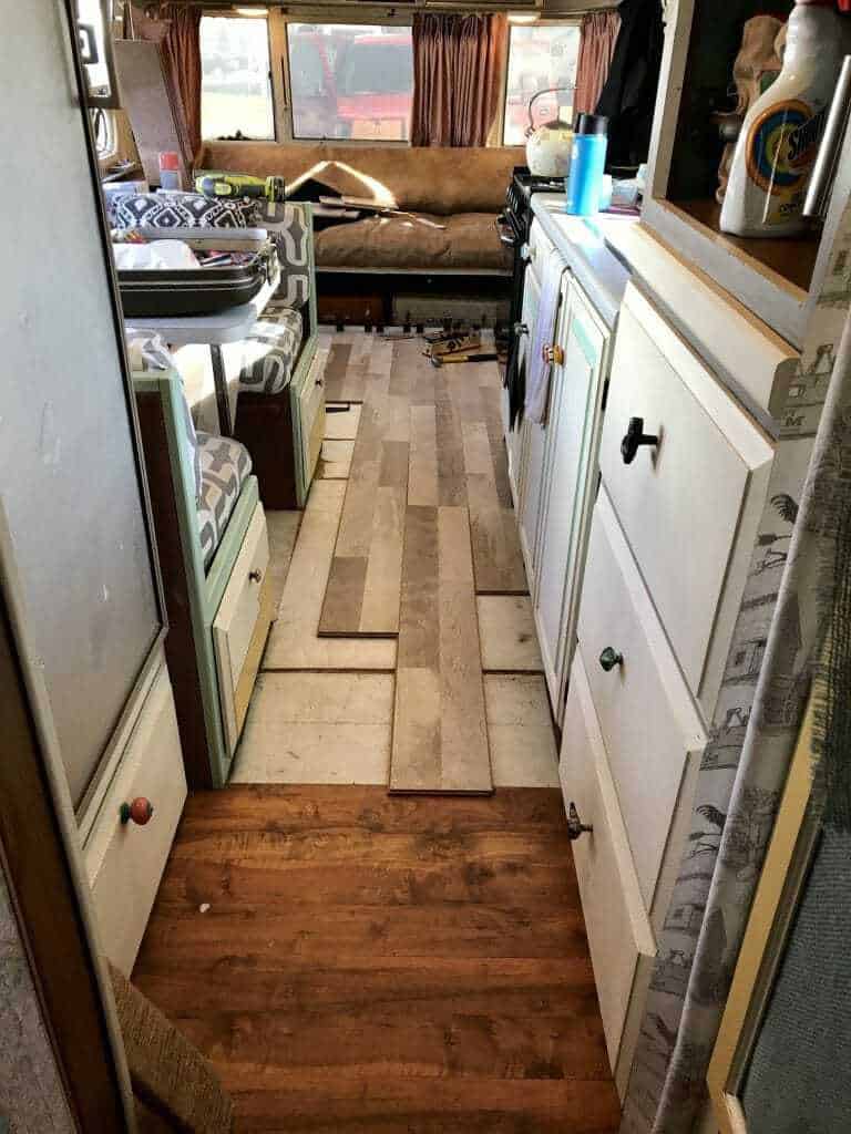 2. Removing old Floor