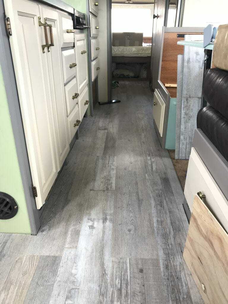8 Laying planks down