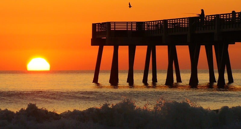 22. The Jacksonville Beach Fishing Pier