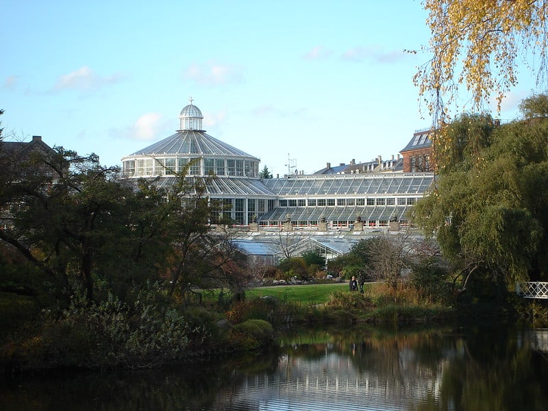 8. The Copenhagen Botanical Gardens