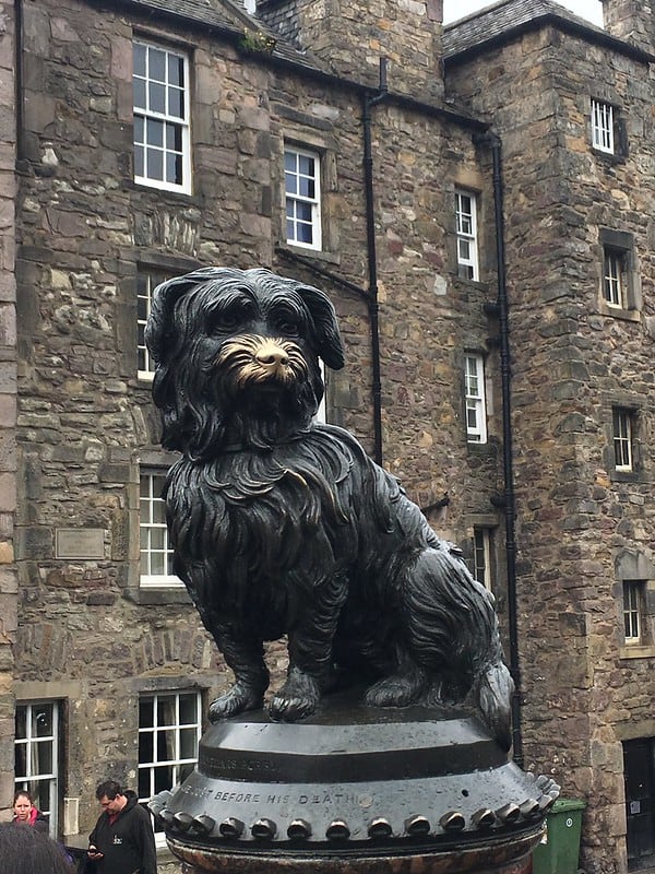 9. Greyfriars Bobby Statue