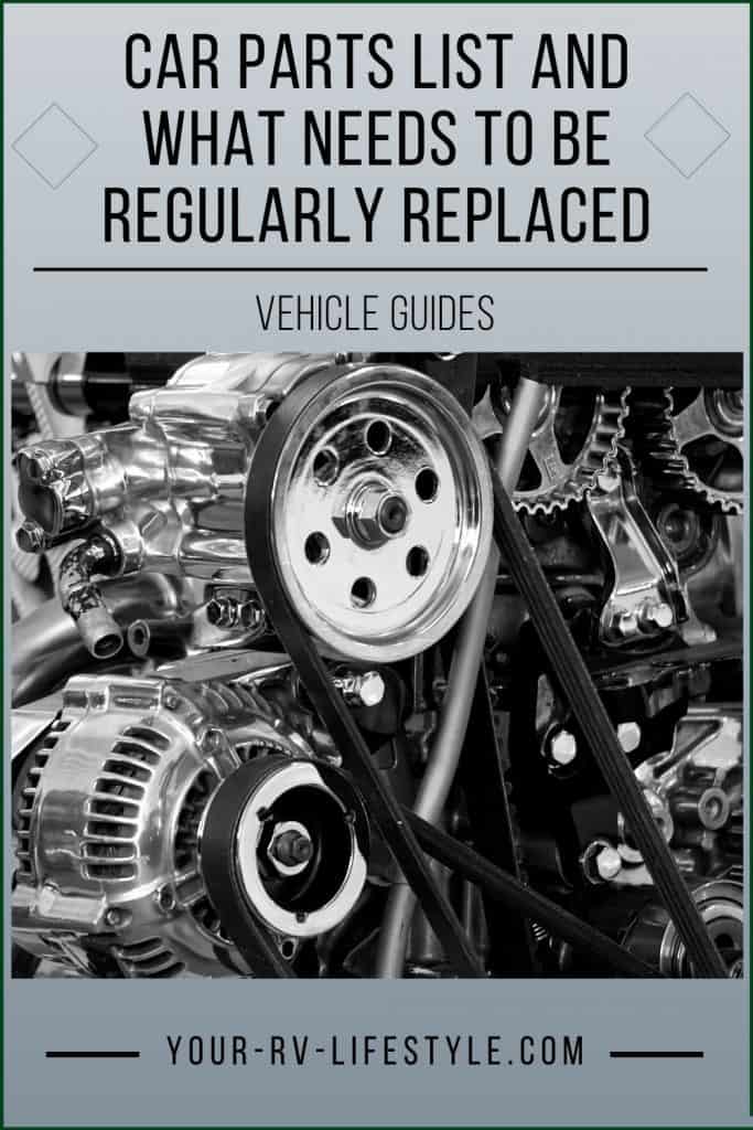 car parts list