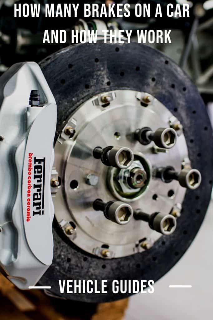 how many brakes on a car