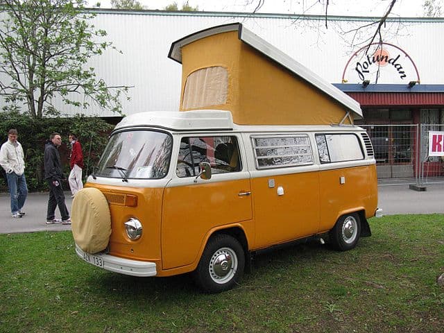 3. 1977 Volkswagen Bus T2 Camper