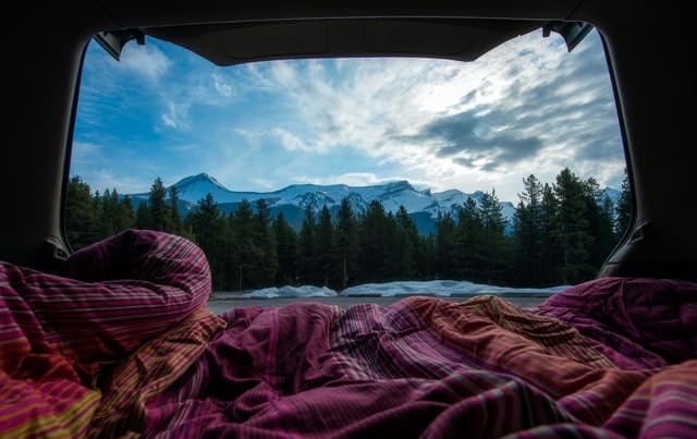 6. Camping in the outback