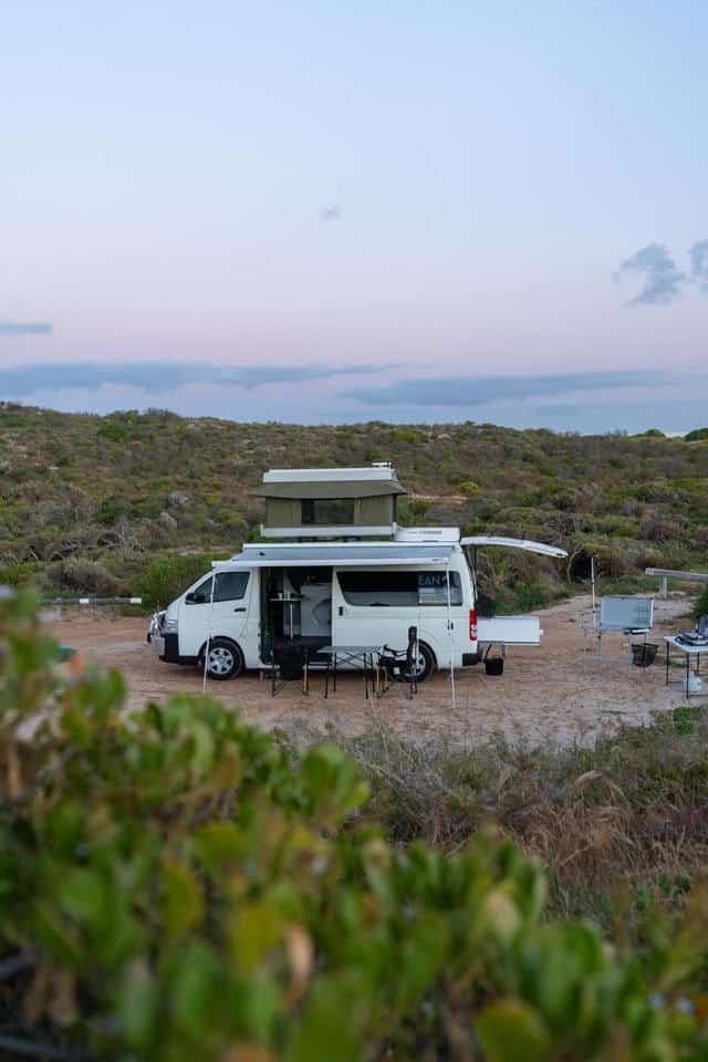 1. Camping out