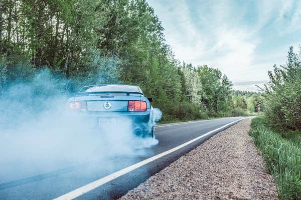 Thick White Smoke