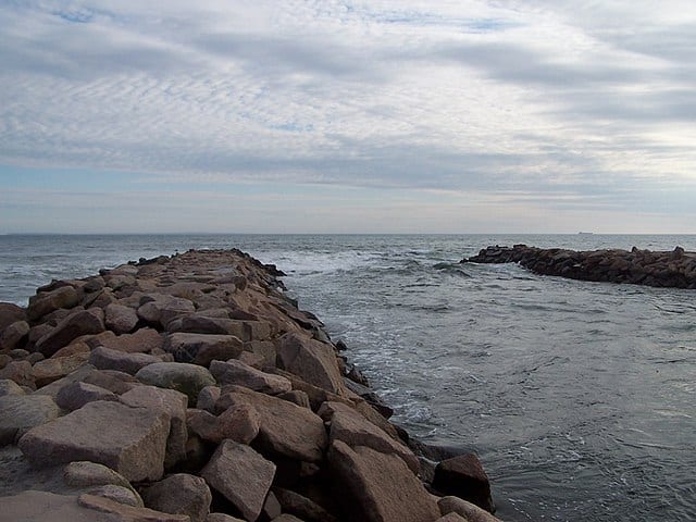 18. Charlestown Breachway State Beach