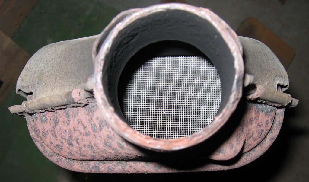 5. The car catalytic converter